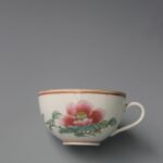 A Famille Rose Floral Teacup