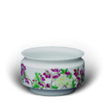 An Over Glazed Floral Bowl