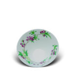 An Over Glazed Floral Salad Bowl