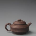 A Purple Clayware Teapot